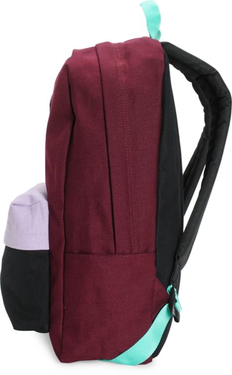 vans burgundy bag